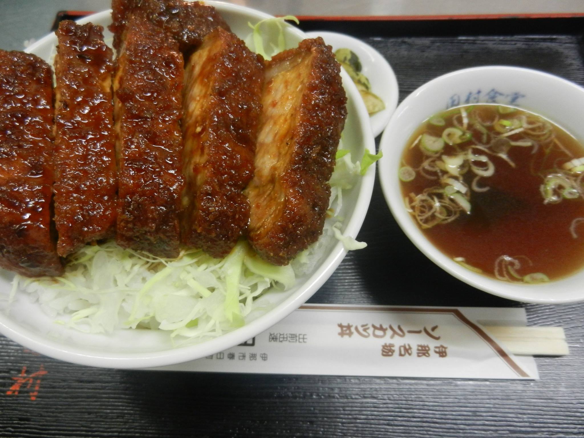 田村食堂ソースカツ丼